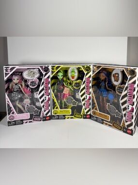 Monster High Boo-riginal Creeproduction Rochelle Goyle Venus Robecca Steam WAVE4